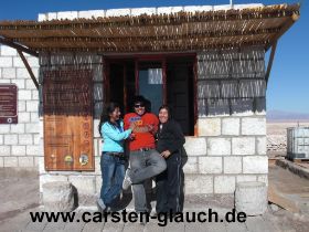 Rezeption Atacama Wüste- Carsten Glauch - fahrradtour Südamerika - Bolivien.JPG